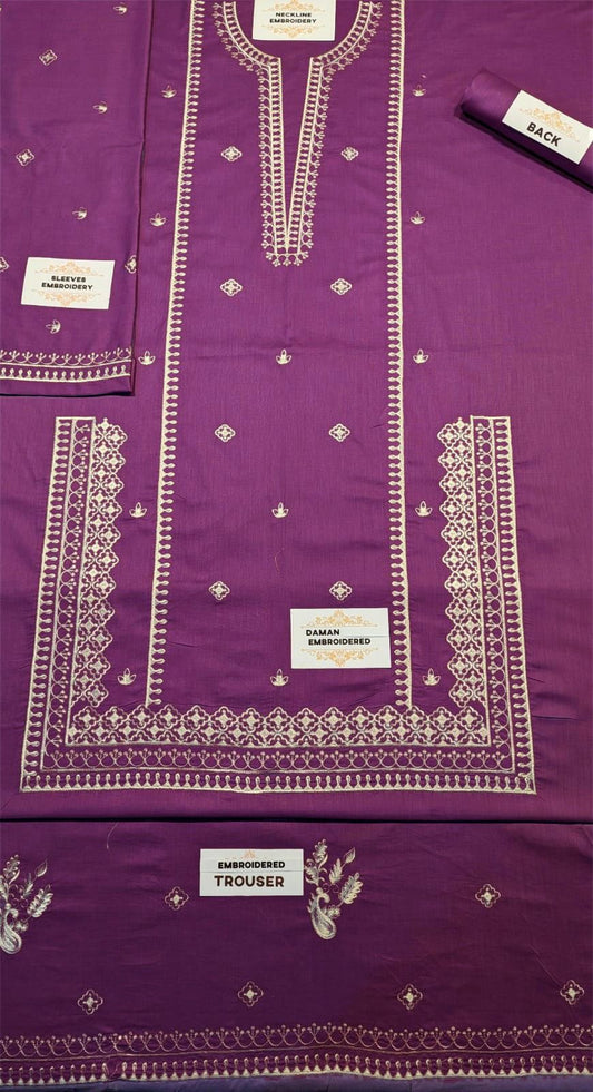 SUMMER COLLECTION 2026 > Lawn Embroidered 2pc