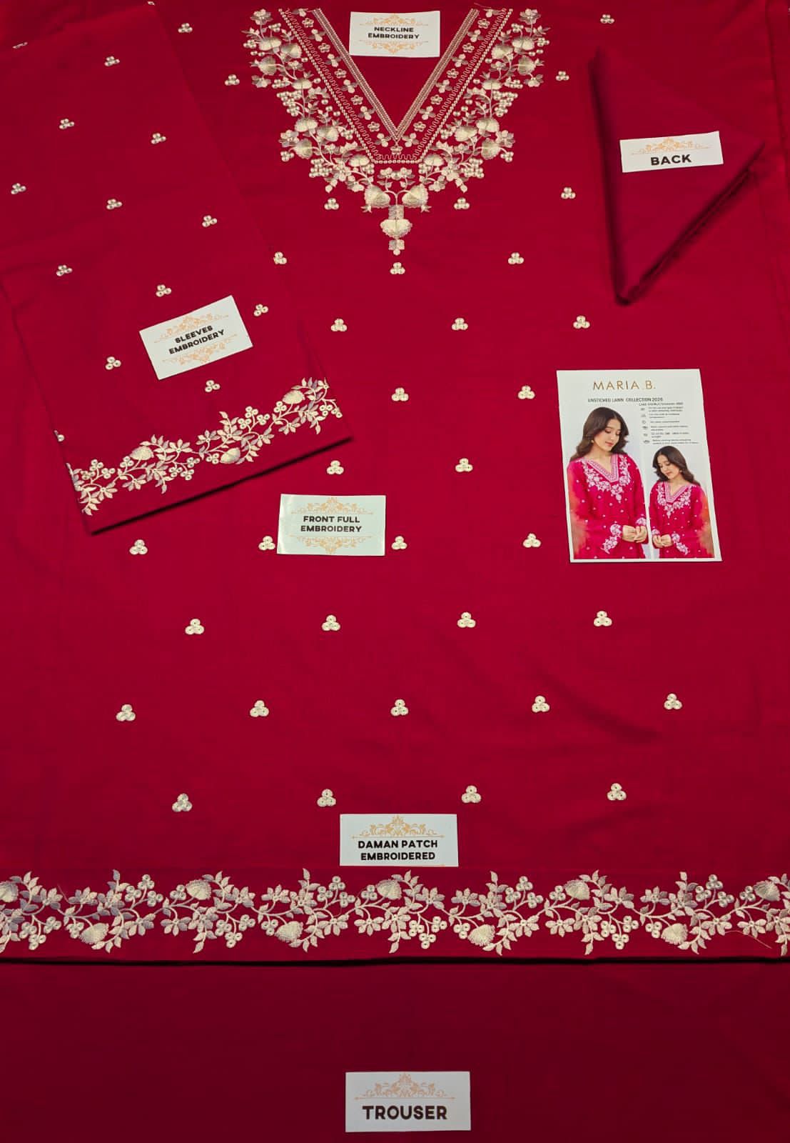 SUMMER COLLECTION 2026 > Lawn Embroidered 2pc