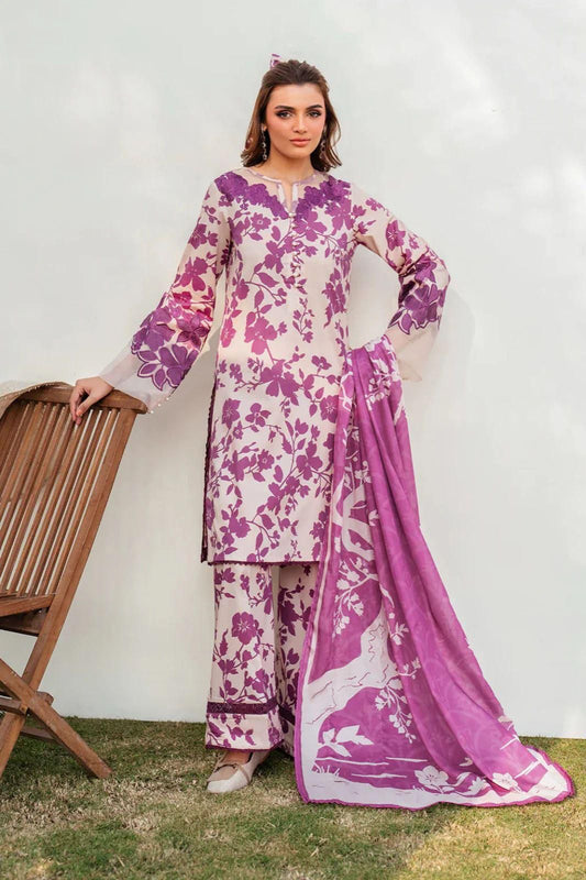 Lawn 90/88 quality >  Three piece unstitched collection /> IZNIK   UE - 376 | 25