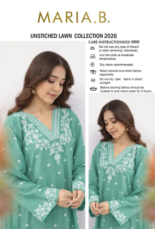 SUMMER COLLECTION 2026 > Lawn Embroidered 2pc