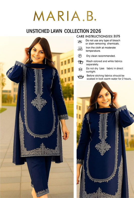 SUMMER COLLECTION 2026 > Lawn Embroidered 2pc