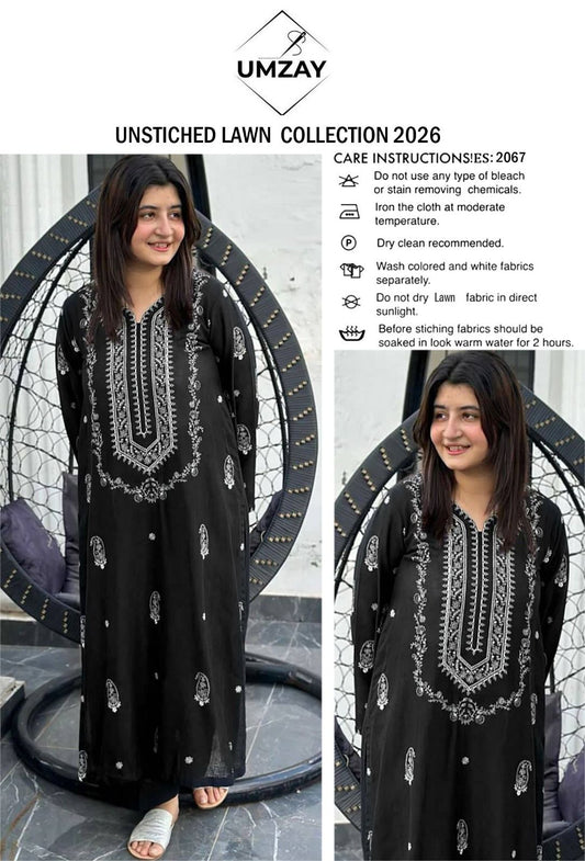 SUMMER COLLECTION 2026 > Lawn Embroidered 2pc